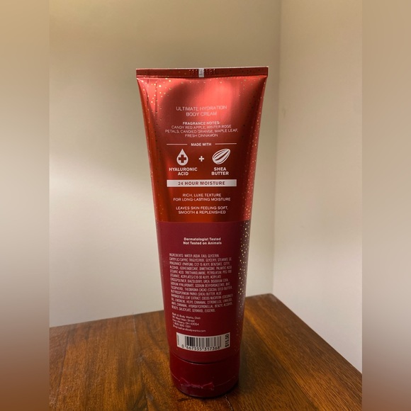 Bath and body works winter candy apple 🍎 ultra hydration body cream 8 oz / 226g - Picture 4 of 8